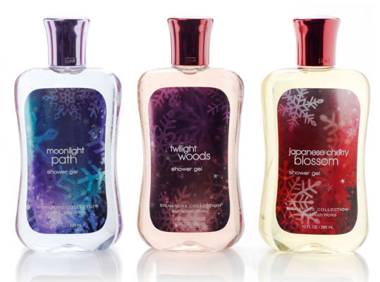 Bottle Label - Bath and Body Works Signature Collection Holiday edition Bottle Label - Bath and Body Works Signature Collection Holiday edition