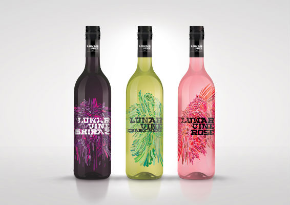 Bottle Label – Lunar Wine Bottle Label – Lunar Wine
