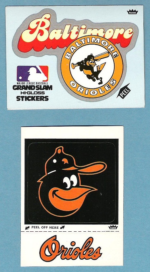 Baseball Stickers 22