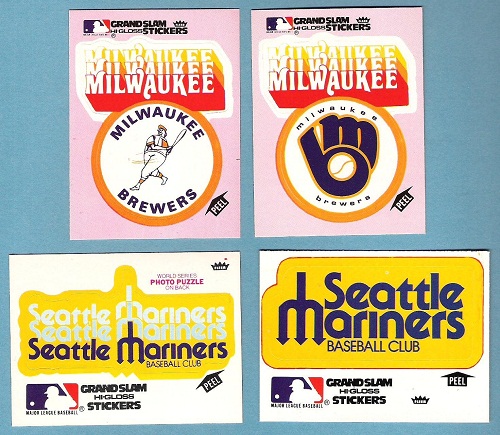 Baseball Stickers 28