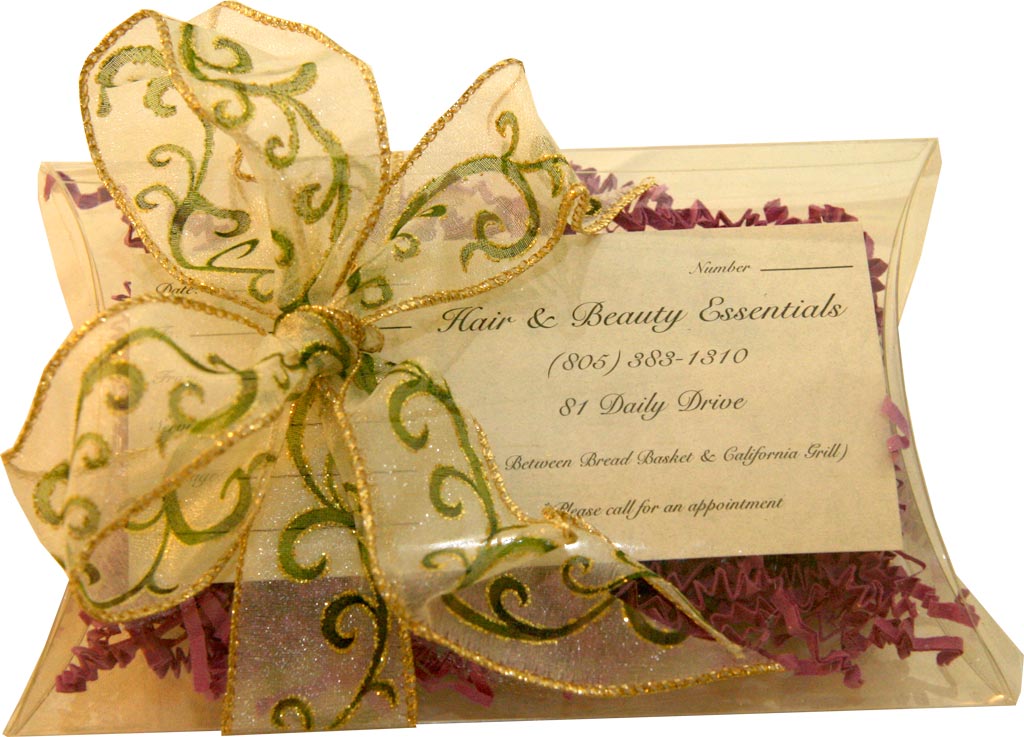 Beauty Gift Certificate Design 6