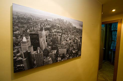 black and white canvas wall art