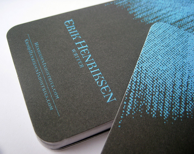 Business Card Designs - Print Pinball Rounded Corner Business Card Design - Print Pinball