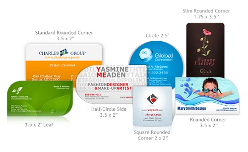 Die-Cut Sizes - UPrinting Die-Cut Sizes - UPrinting