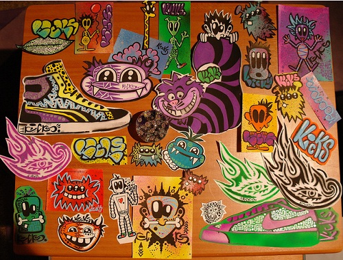 Cool Sticker Printing Designs 28 (LucyDreads (Kicks), All Rights Reserved)
