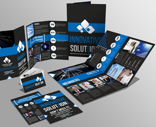 Marketing Collaterals Custom Graphics Printing