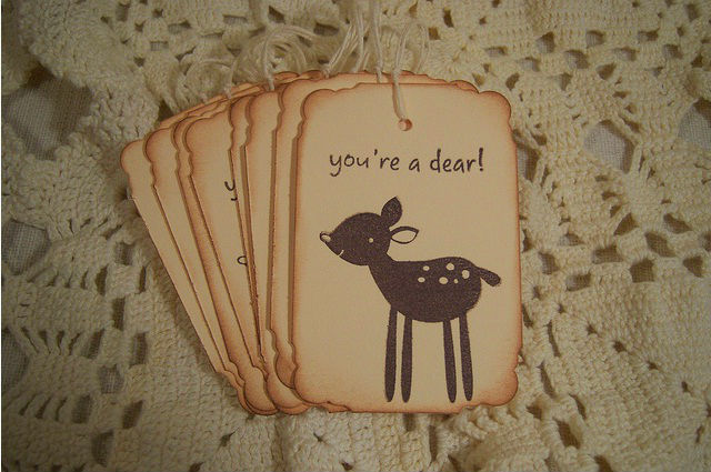 Green Hang Tag