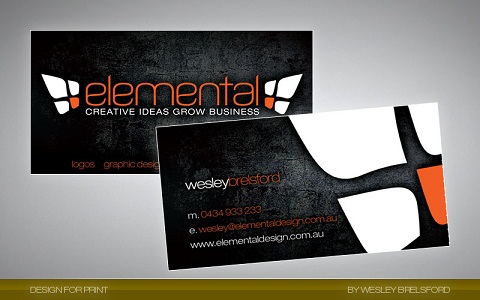 Examples of Full-Color Business Cards 03 Examples of Full-Color Business Cards 03