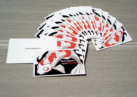 Examples of Full-Color Business Cards 08 Examples of Full-Color Business Cards 08