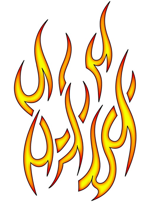 Flame Stickers 02 Flame Stickers 02