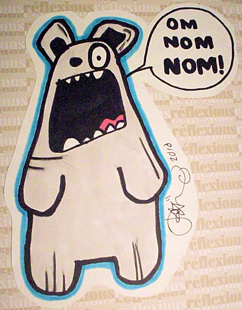 Funny Sticker Design