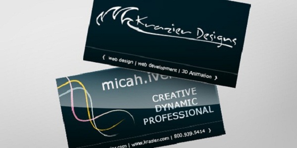 Glossy Business Cards