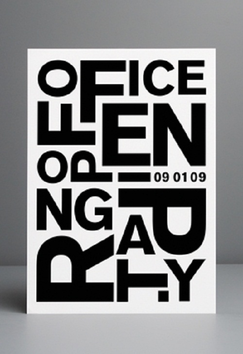 Grand Opening Invitations by InvitationConsultants.com.