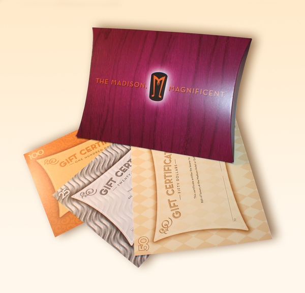 hotel gift certificate