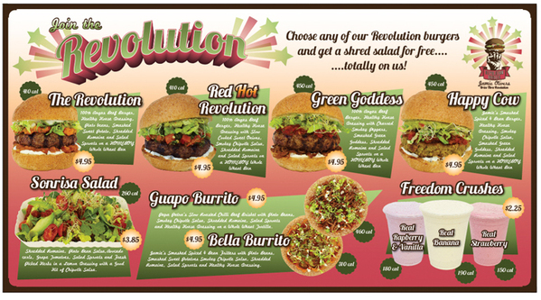 Design a Restaurant Menu