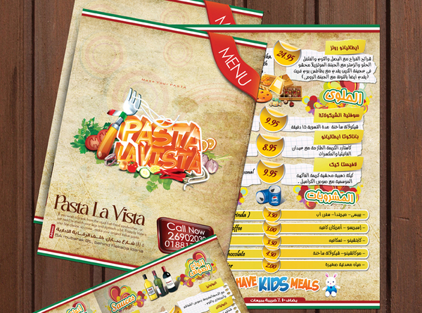 Design a Restaurant Menu