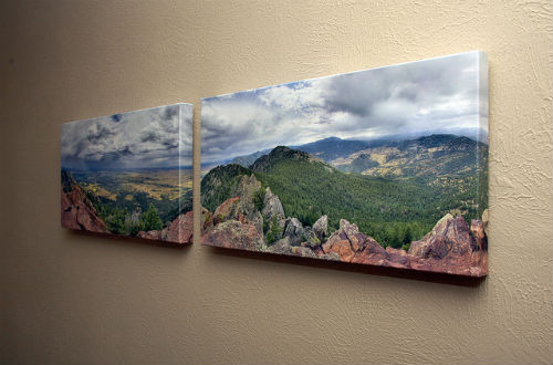 photo on canvas