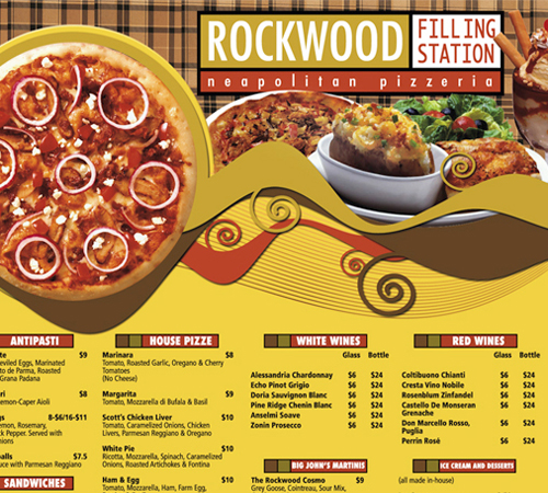 pizza menu printing - rockwood filling station pizza menu printing 02