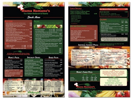 pizza menu printing - mama romano's pizza menu printing 04