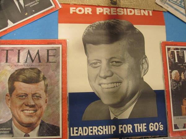 John Kennedy Campaign Poster John Kennedy Campaign Poster