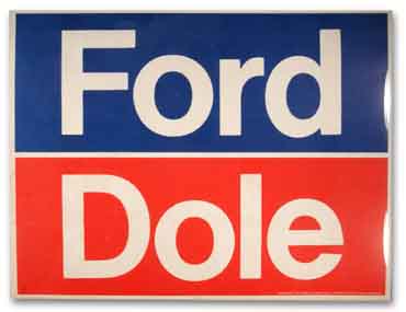 Gerald Ford Campaign Poster