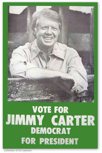 Jimmy Carter Campaign Poster
