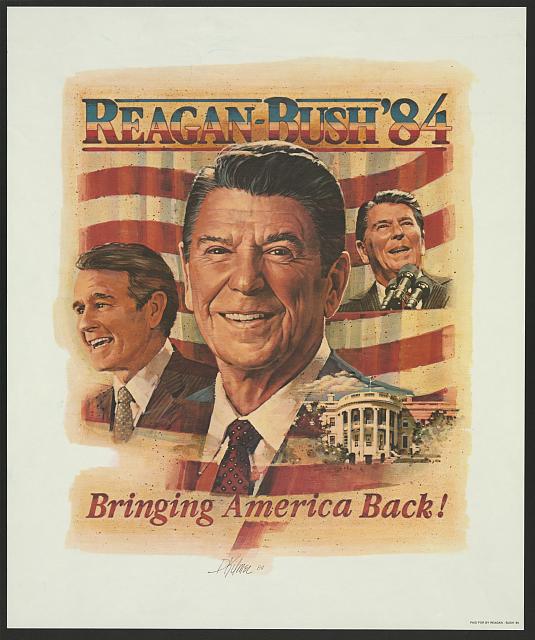 Ronald Reagan Campaign Poster
