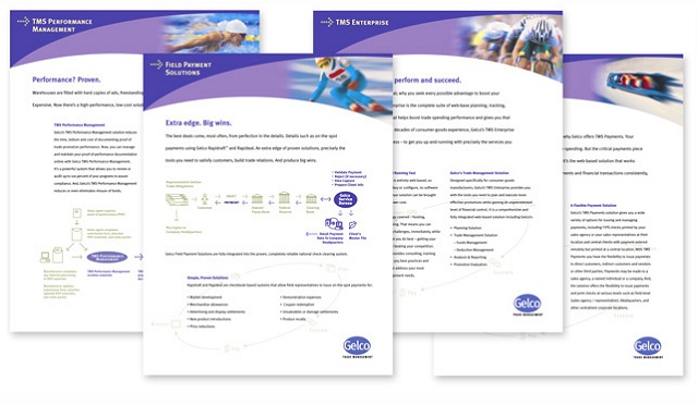 Sales Sheet Design 03