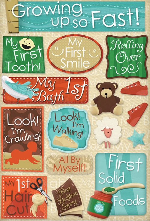 Scrapbook Stickers 02
