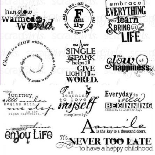 Scrapbook Stickers 06