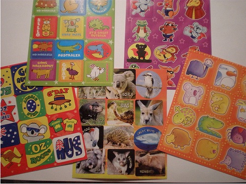 Scrapbook Stickers 23 (tazi_bears, All Rights Reserved)
