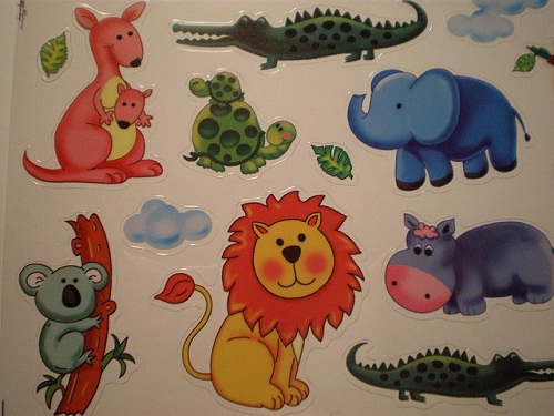 Scrapbook Stickers 24 (tazi_bears, All Rights Reserved)