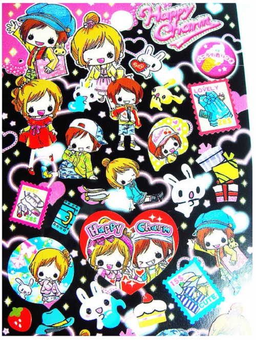 Scrapbook Stickers 48 (wasabees, All Rights Reserved)