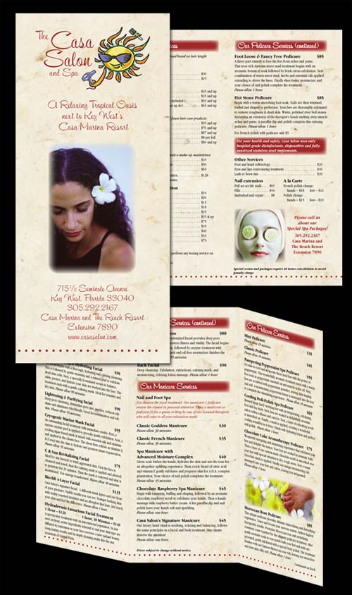 Spa Brochures 7 Spa Brochures 7