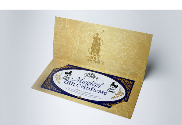 Unique Gift Certificates Unique Gift Certificates