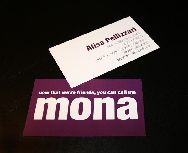 UV Coated Business Cards
