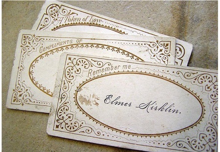 Victorian Business Cards 11 Victorian Business Cards 11