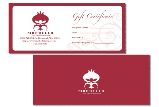 Business Gift Certificates 03