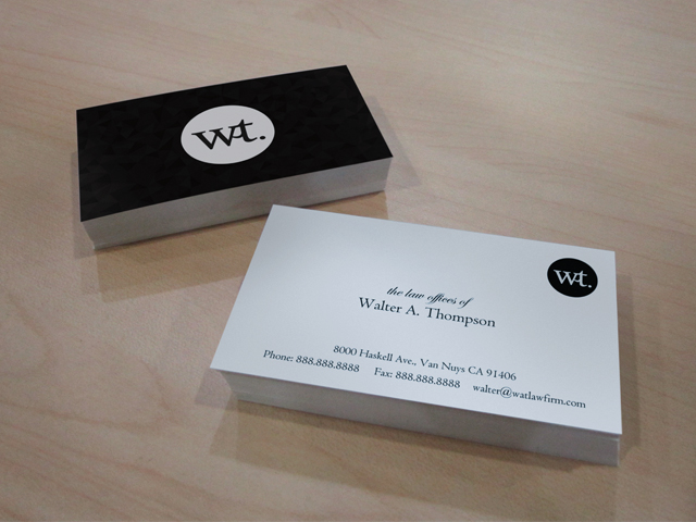 Lawyer Business Card Design